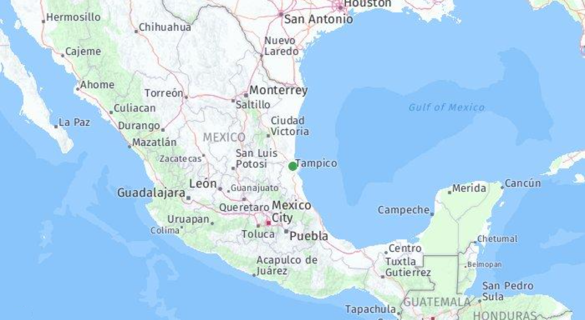 Mexico map